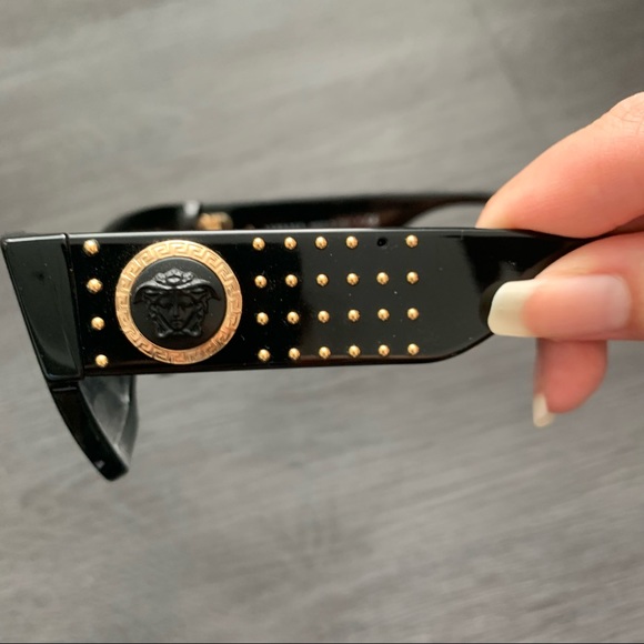 Versace Medusa Ares Stud Sunglasses